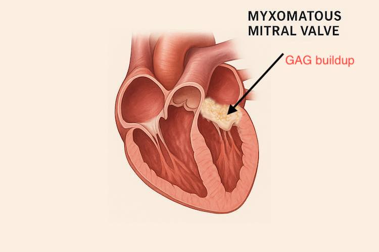 Myxomatous Valve Diagram